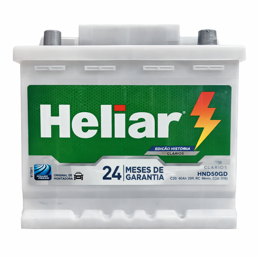 Bateria automotiva Heliar em Nova Lima